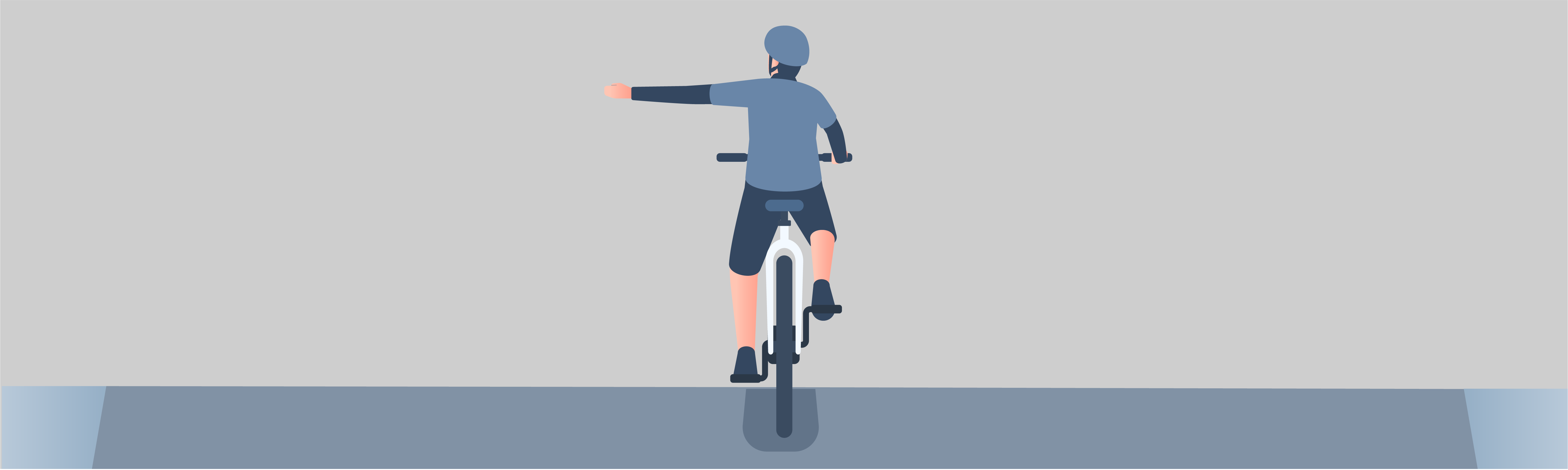 Sharing the road - How should a cyclist signal a left or right turn?